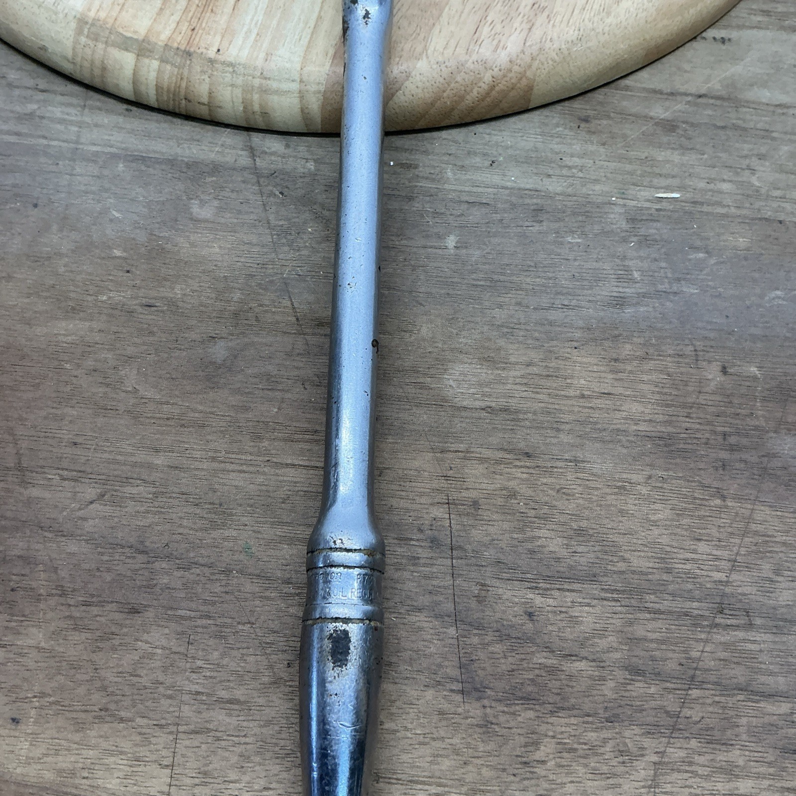 Snap On Tools USA 3/8 Drive Flex Head Standard Handle Ratchet F731 Vintage(k)