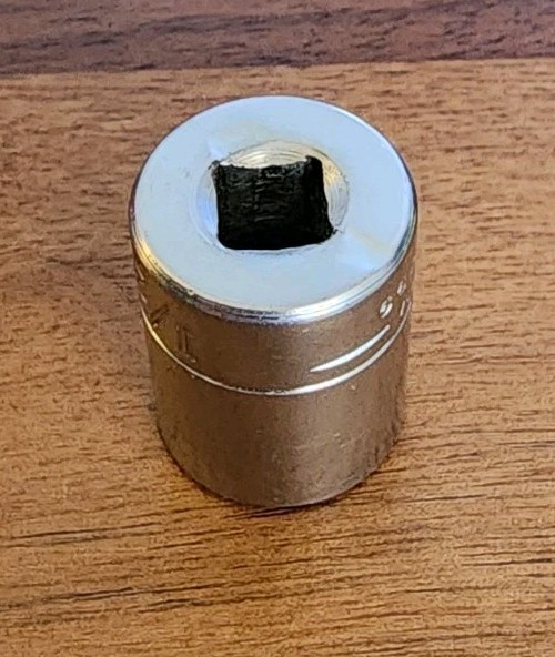 Craftsman USA 1/2″ Socket 6 Point 1/4″ Drive VV 43499 (Ringed)