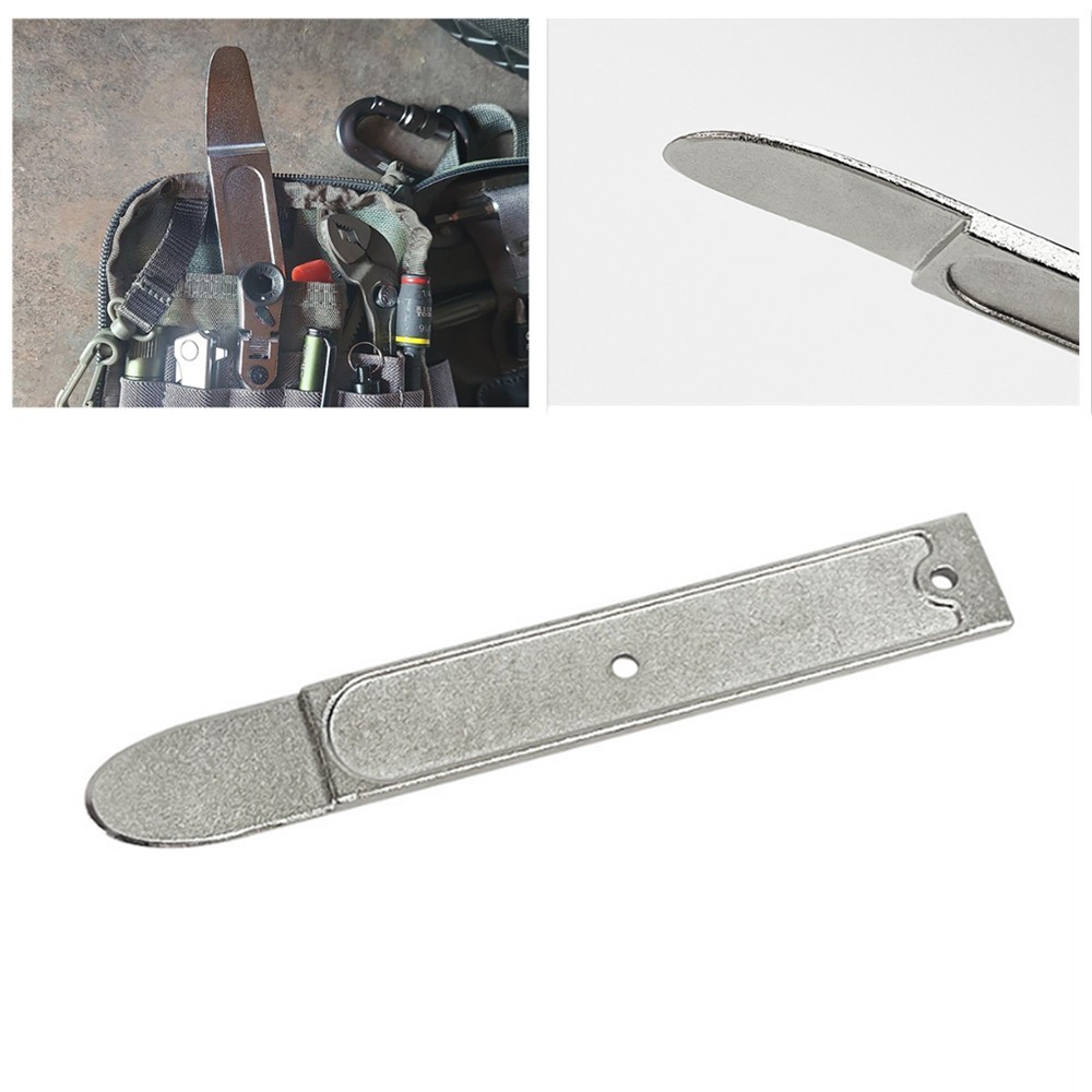 1PCS Car Auto Metal Unbreakable Enderes Tool Mini Champ Pry Repair Tool Silver