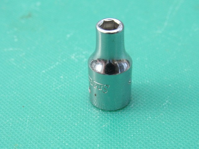 SNAP ON 5/32″ TM05 1/4″ DRIVE SAE 6 POINT SHALLOW UNDERLINE SOCKET TM 05 5/32