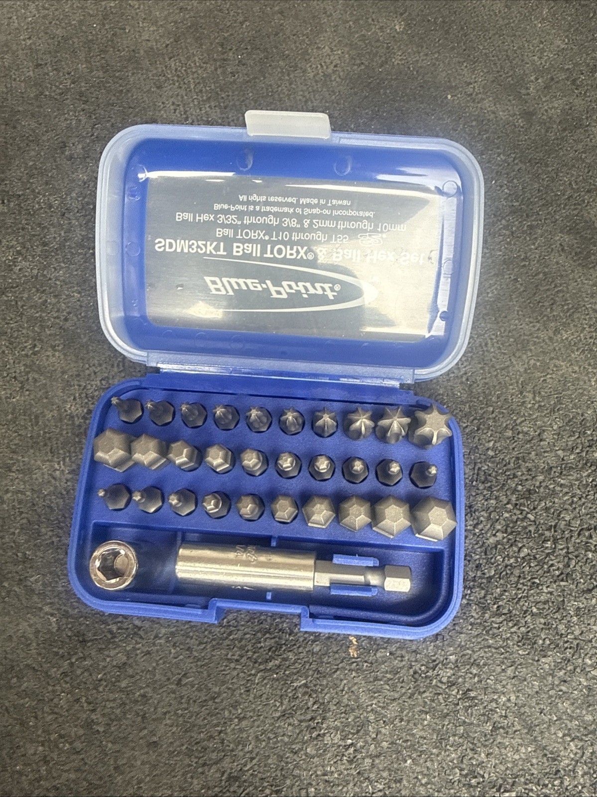 For Blue Point Tools SDM32KT Ball Torx & Ball hex set New 32pc Set