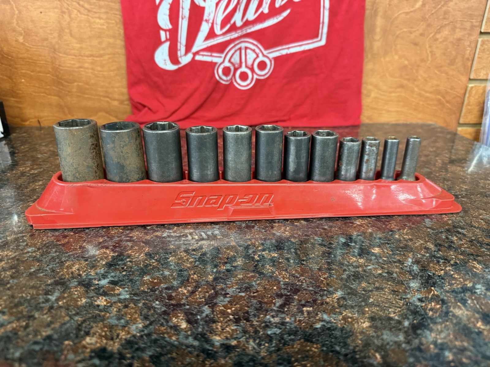 Snap-On IMPACT Socket Set 3/8 Drive SAE AND METRIC (LOOK) PAKTY225 SIMF(M)
