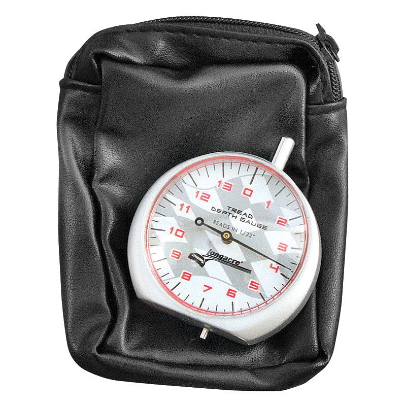 Longacre Dial Tread Depth Gauge w Pouch