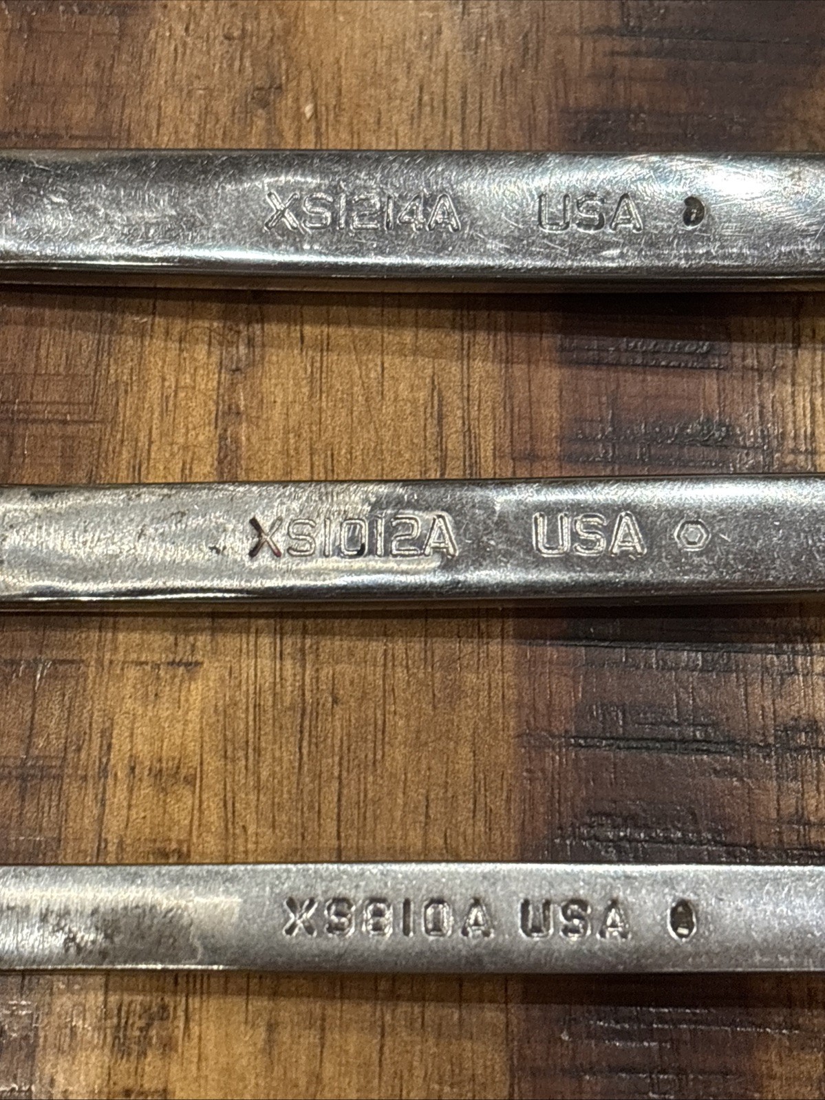 Snap-On Double Box End Wrenches 5/16 X 3/8, 7/16 X 3/8, 5/16 X 1/4 12pt SAE USA