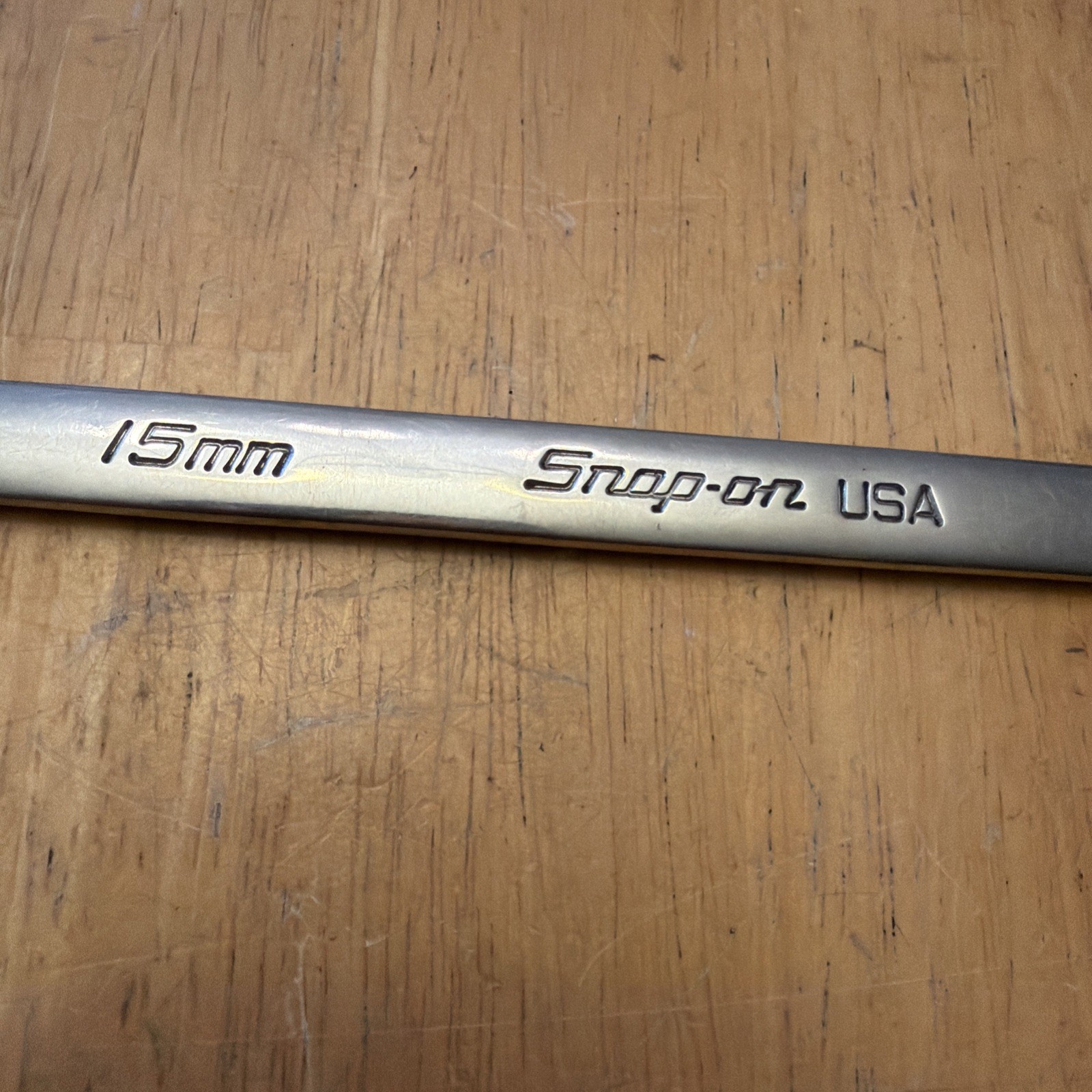 Snap-On Tools SOEXM15 15mm Metric 12 Point Flank Drive Plus Combination Wrench