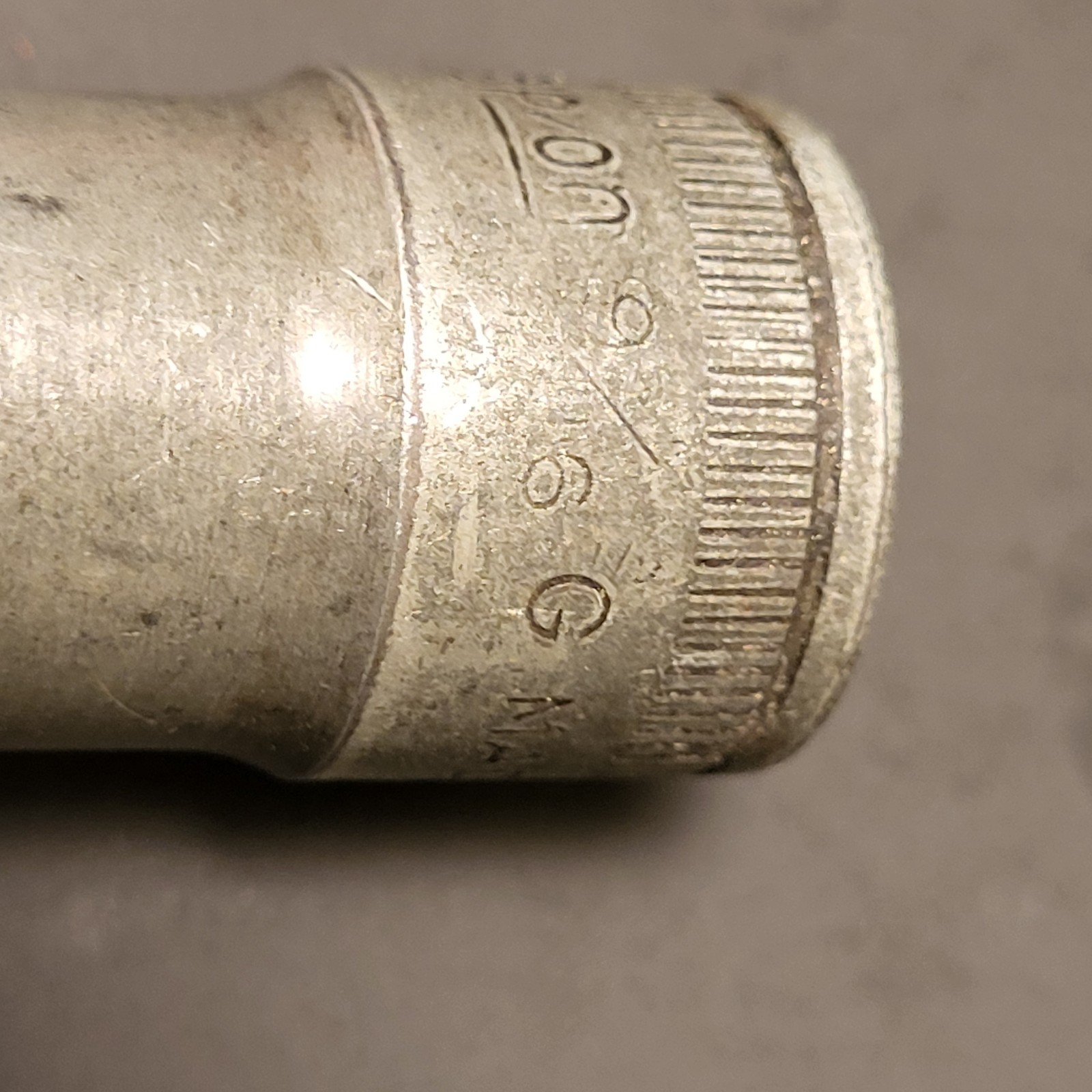 Snap On WW2 1945 G date code 1/2” drive sockets 4 pieces 3/4” 9/16” 1/2” 7/16”