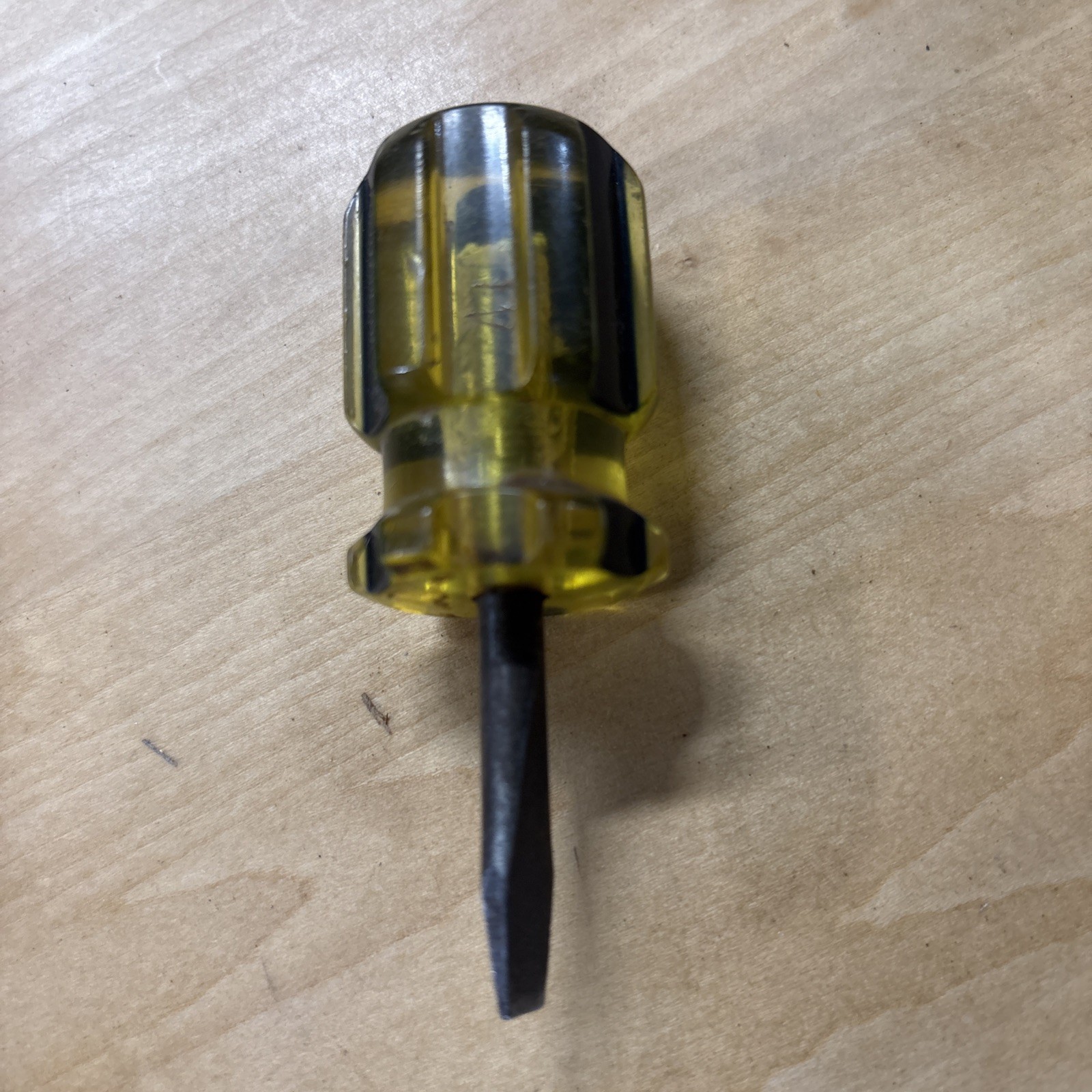 VERY RARE International Harvester Stubby Flat Blade Screwdriver 999-501 R1 USA