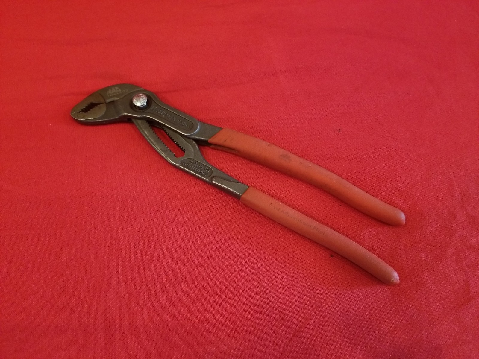 Matco Tools Knipex cobra PC10 locking self-gripping pliers 10″ Good Condition
