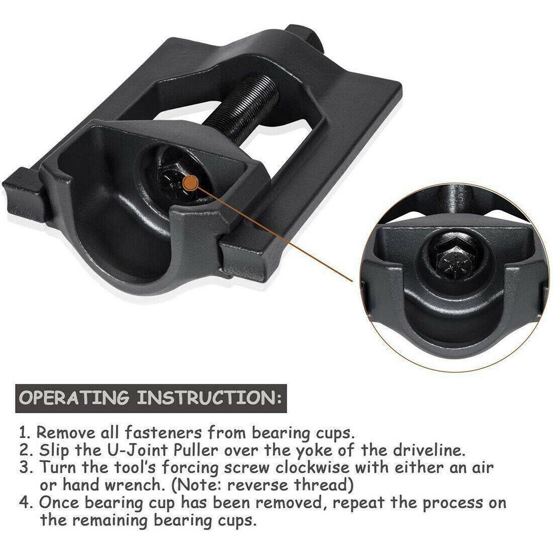 Heavy-Duty Truck 10102 U-Joint Puller & 5192 Bearing Cup Installer Tool Set
