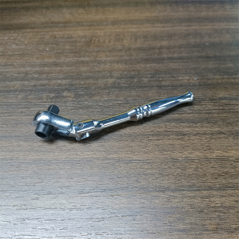 Ratchet Handle Socket Wrench 1/4″ Drive 72 Tooth Flexi Head Stubby 115mm Rounded
