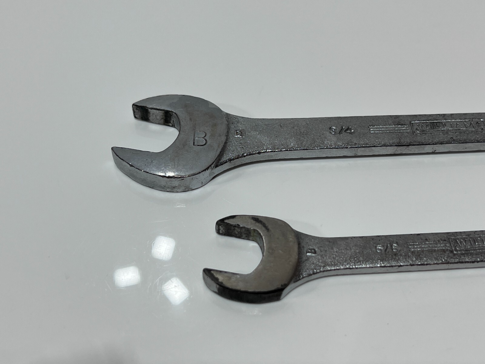 Williams Tools USA 2pc Superrench SAE Double End Wrench Lot – 1029B, 1727