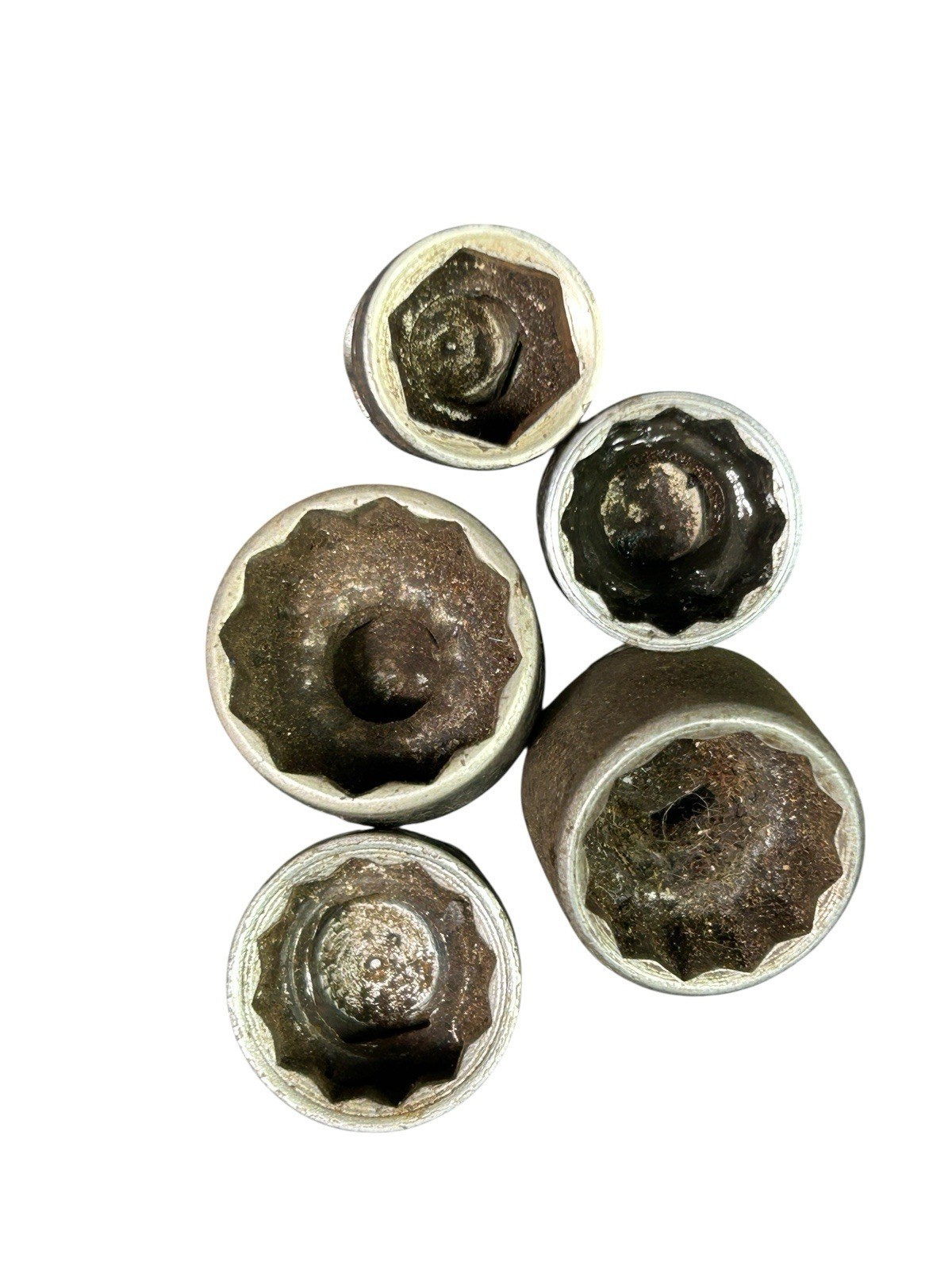 Snap On S-K Husky Swivel Socket 3/8 Lot 6