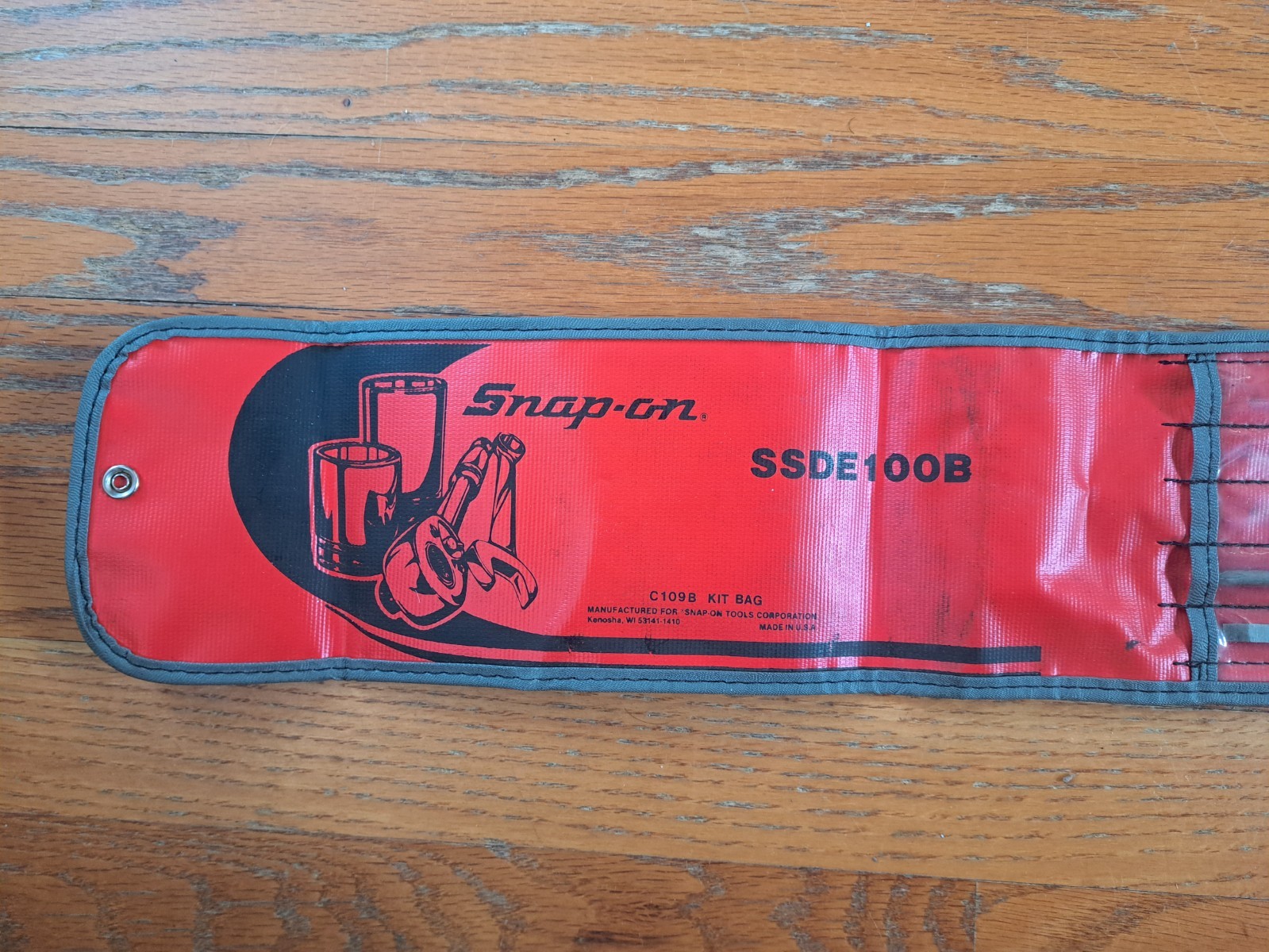 SSDE100B Snap-On Tools USA 6pc Black Hard Handle with case, missing 4 pieces