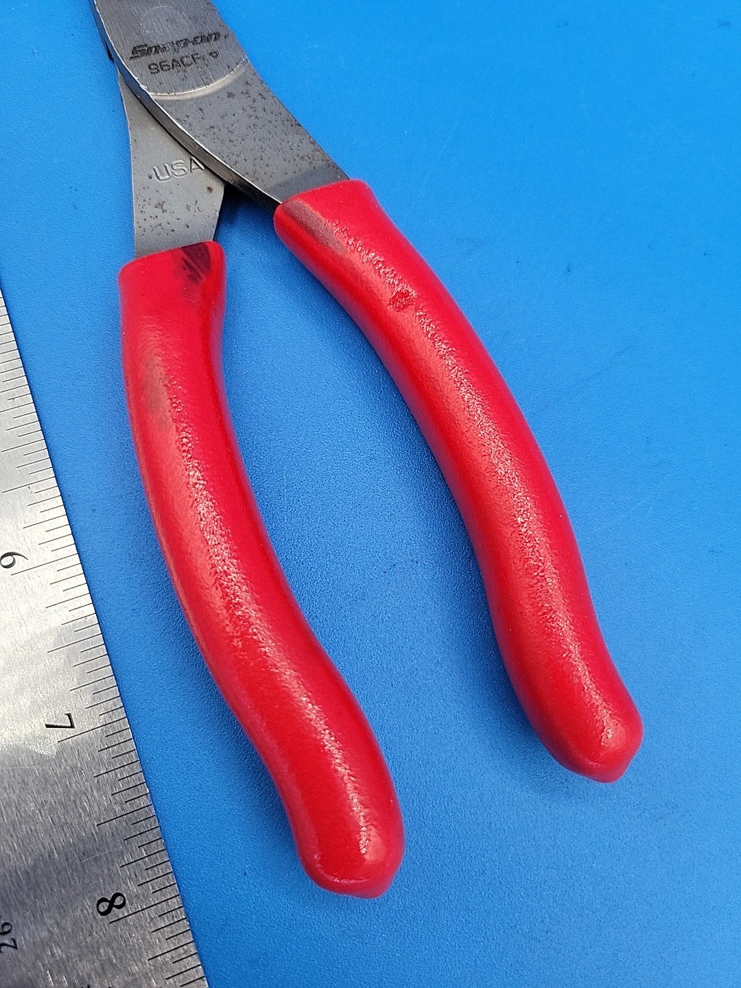 Snap-On Tools 8″ Long Needle Nose Pliers 96ACF USA T-1-3 *EXCELLENT CONDITION
