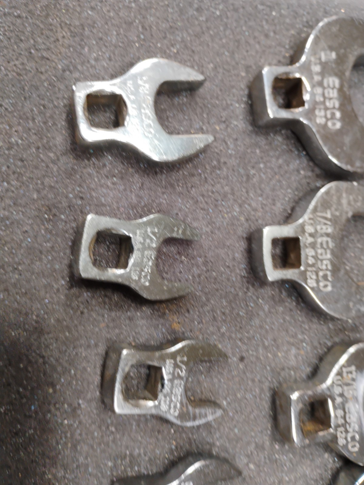 Set Of 10 Easco Wrench Made In Usa