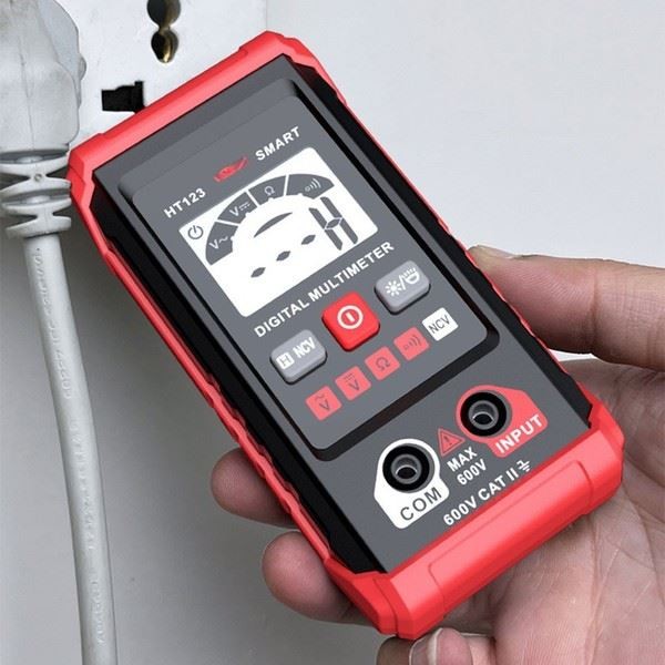 AC DC Multimeter with Backlight Portable Design for Home Improvement Projects