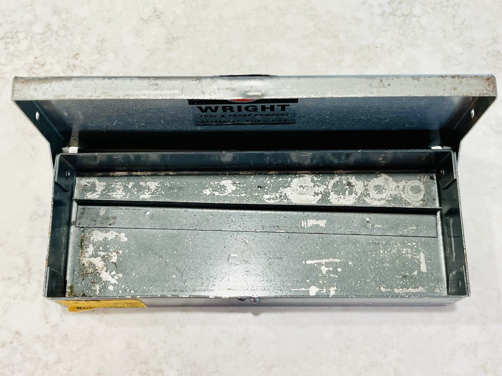 Vintage Wright Tools 1/4” Drive, 17 PC Socket Set Case EMPTY Box Made in USA