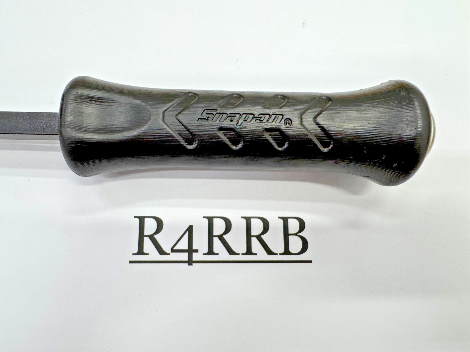Snap-on Tools USA BLACK GRIP 12″ Length Steel Striking Pry Bar SPBS12A NOS DINGS