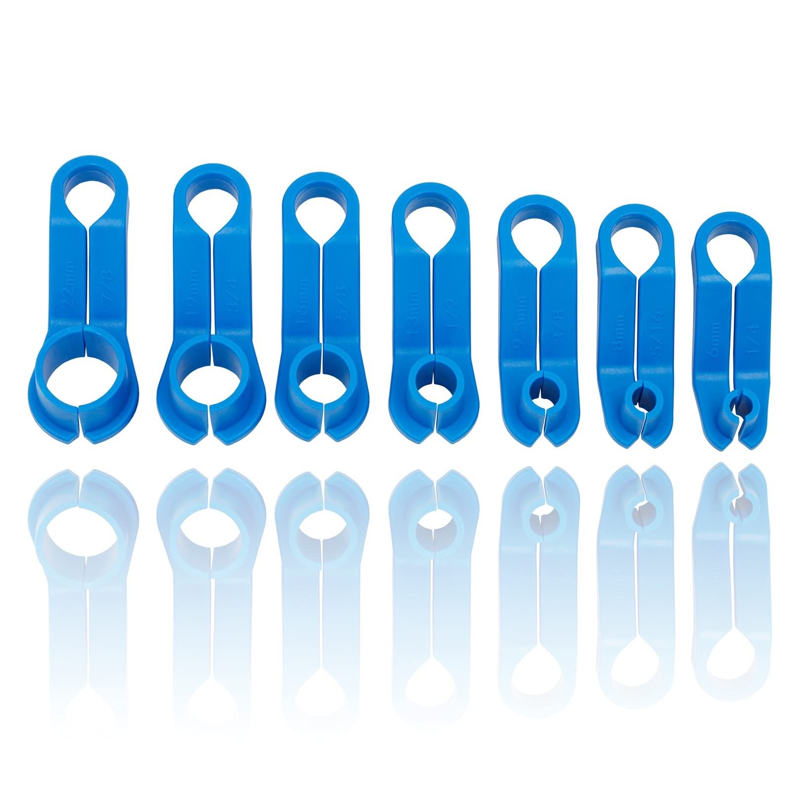7PCS AC Fuel Line Disconnect Tool Set for Most Ford/GM/Chrysler/Mazda,Include…