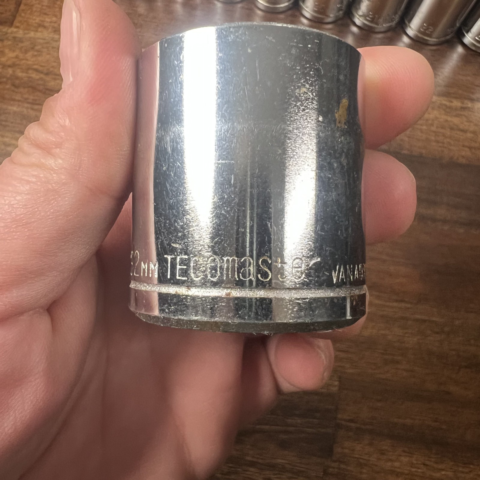 TecoMaster Vanadium 12 Point Socket Set (Missing Pieces) 11mm – 32mm See Picture