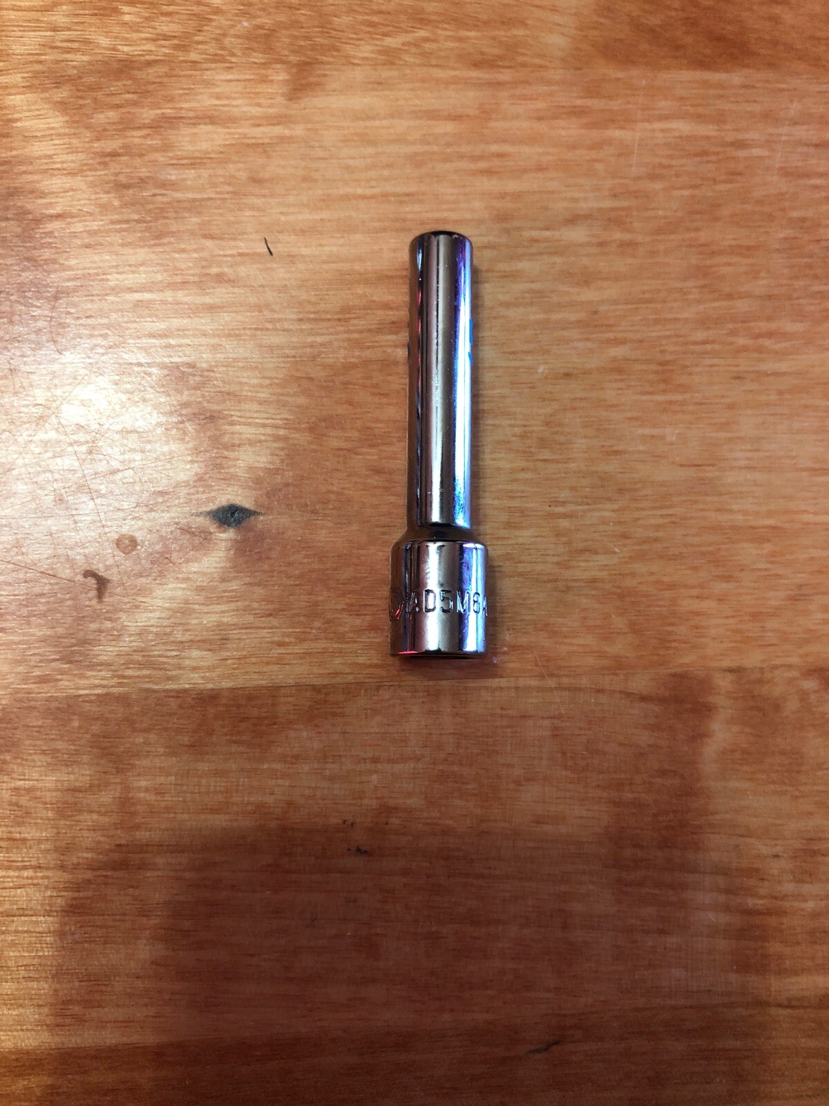 Matco Tools 5 Mm Deep 6 Pt 1/4” Drive Chrome Socket AD5M6A Made In USA New!