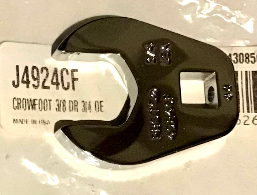 New Proto USA 3/8″ Drive Open-End 3/4″ Crowfoot Wrench 4924CF *Free Shipping*