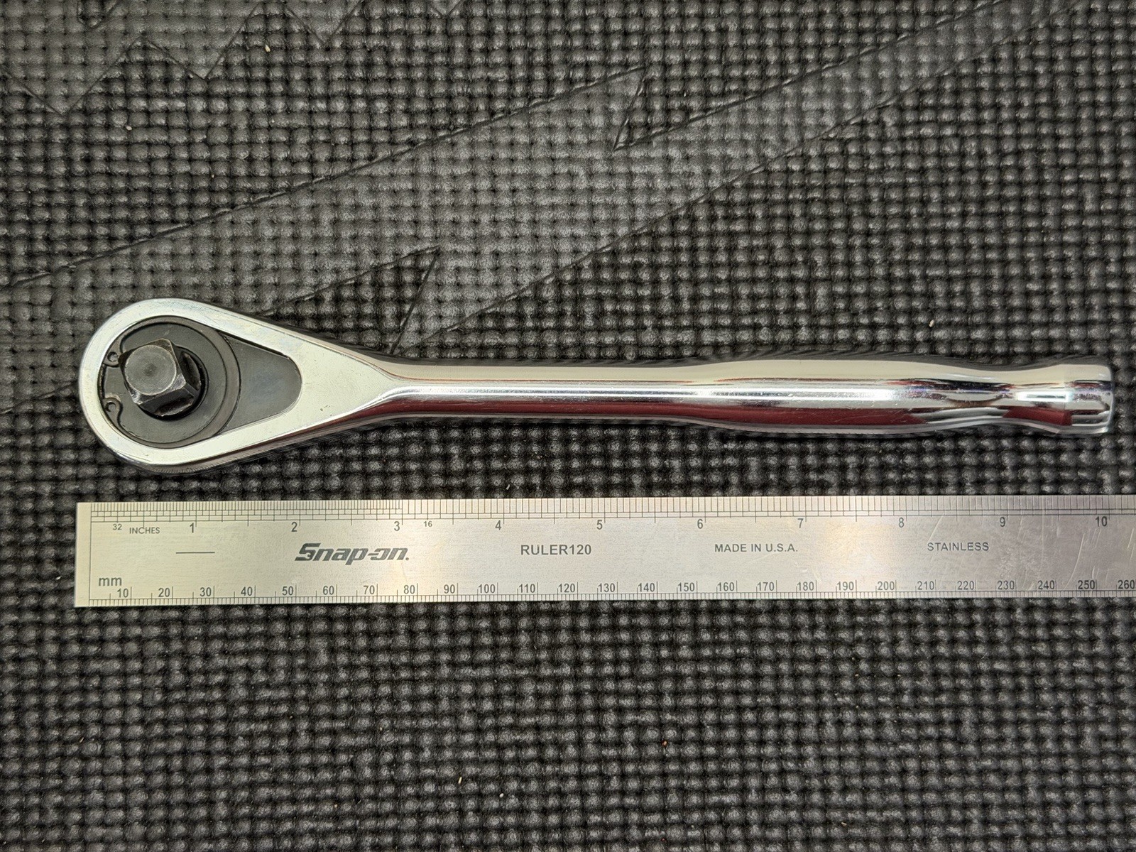 Matco 40th Anniv. Ed. ½» Drive Ratchet 88 Tooth 10″ Long Handle USA🇺🇸 – CFR108