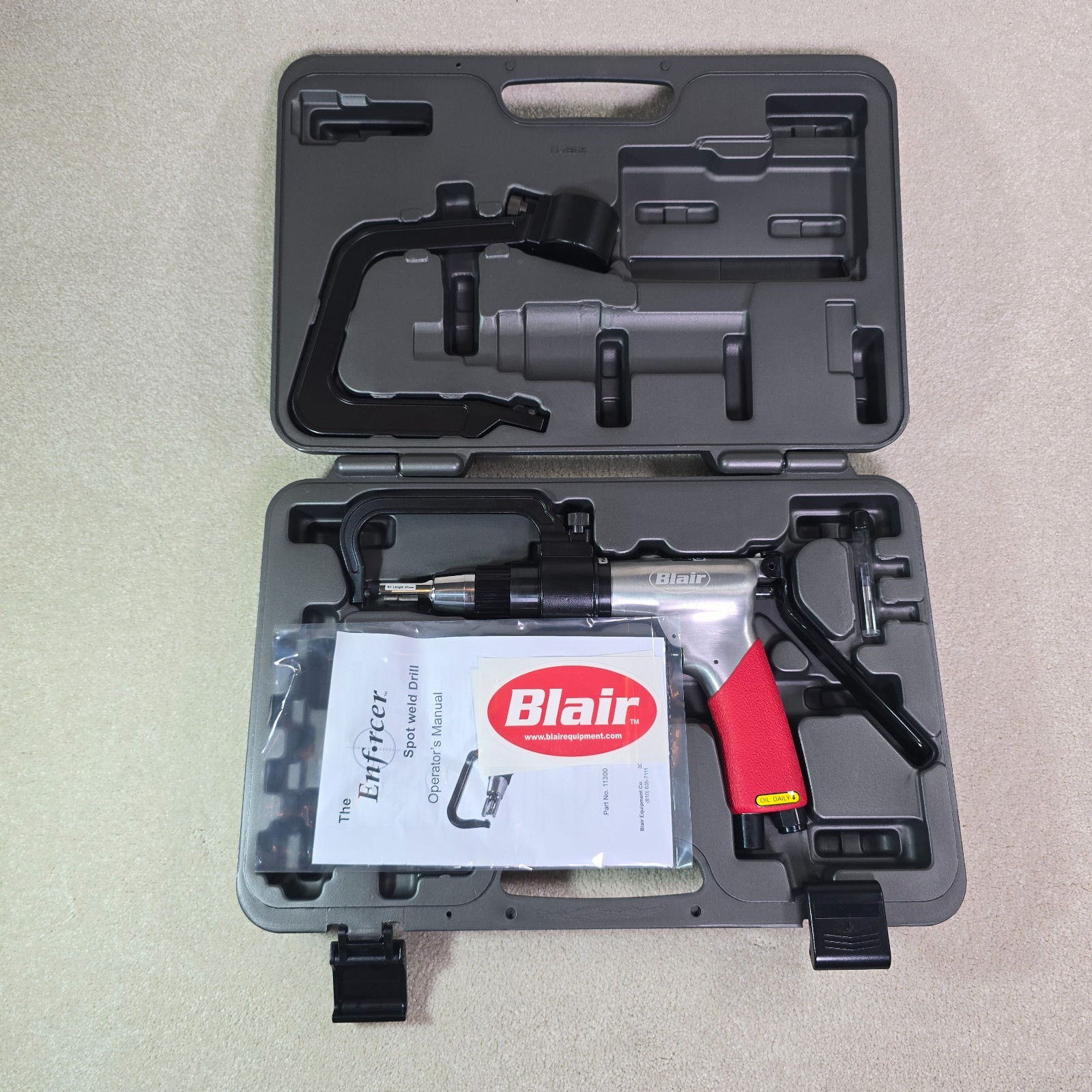 Blair Equipment Co Inc 11300 Enforcer Spotweld Drill Open Box