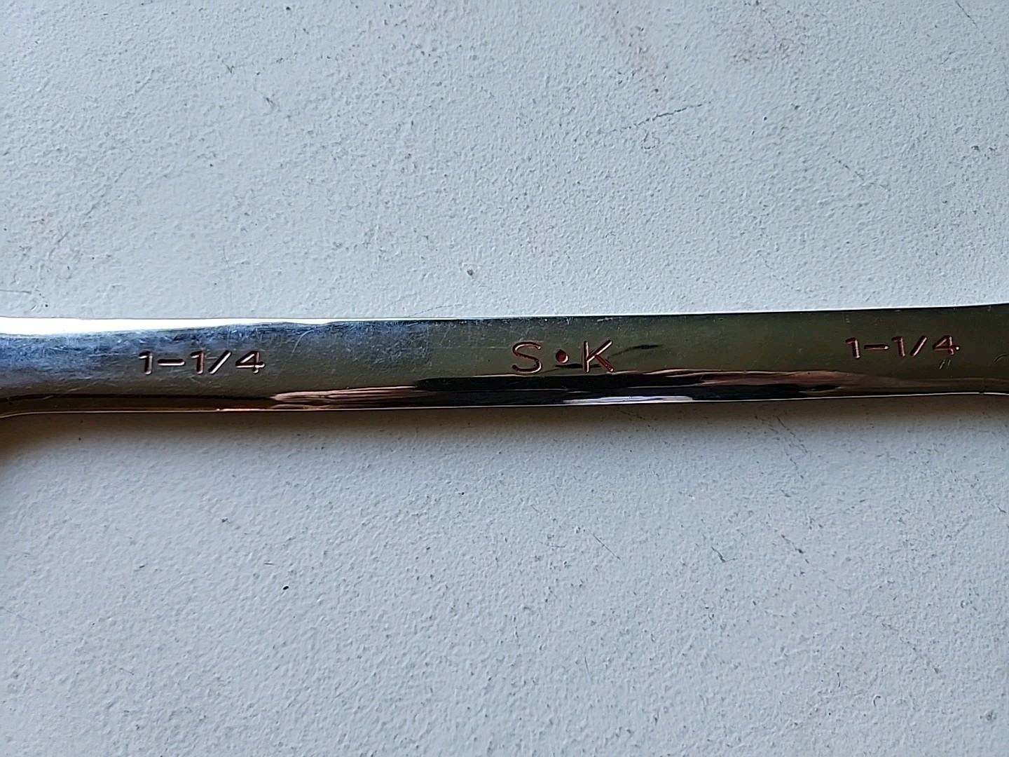 S-K Tools 88240 1-1/4in 12 Point Combination Wrench USA