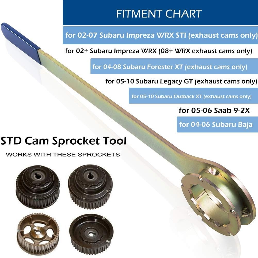 Intake/Exhaust Cam Sprocket Crank Pulley Wrench Gear Lock Tool For Subaru STD