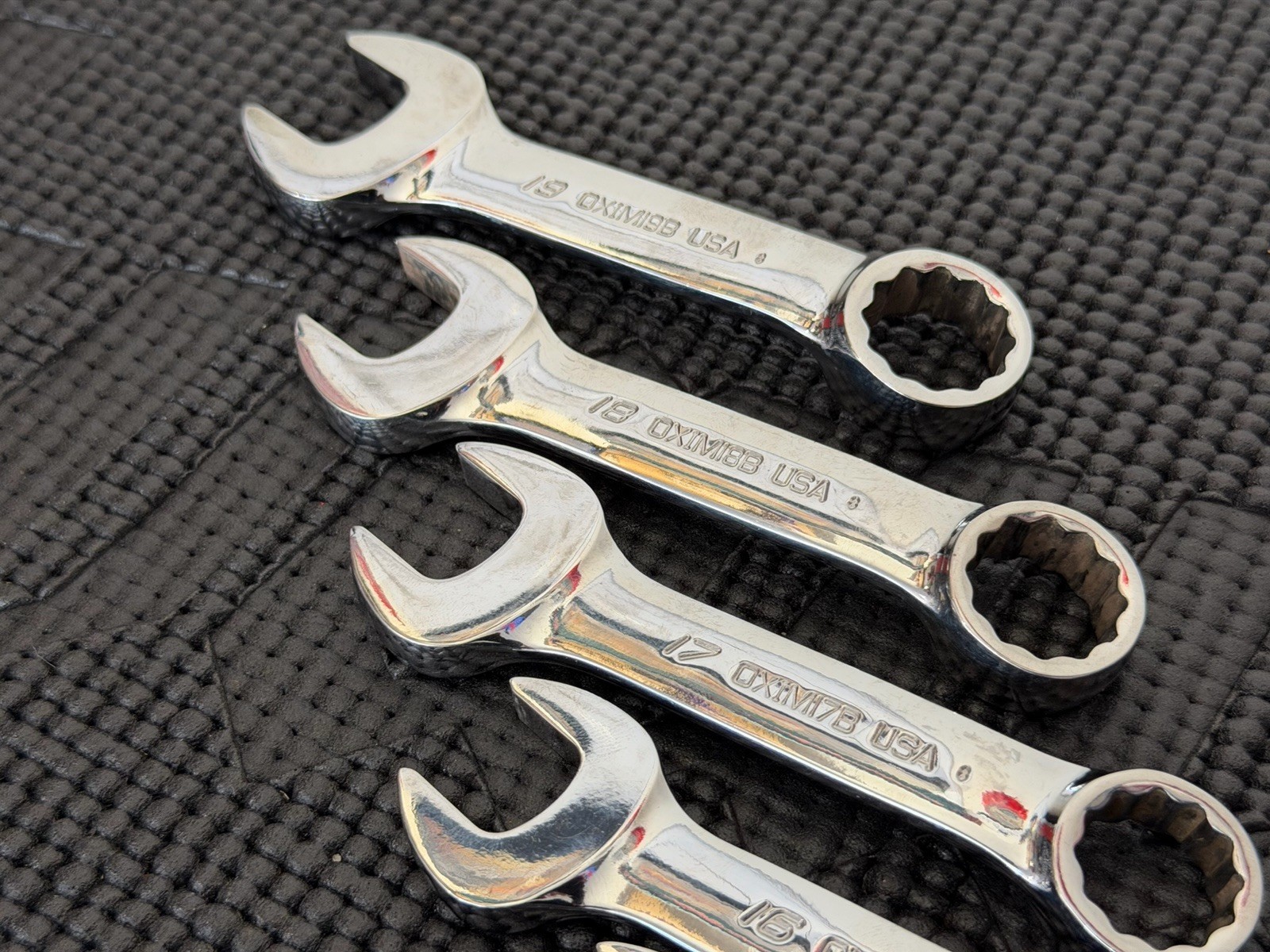 Snap-On 10PC Metric Flank Drive Midget Wrench Set (10-19 mm) USA🇺🇸 – OXIM710B
