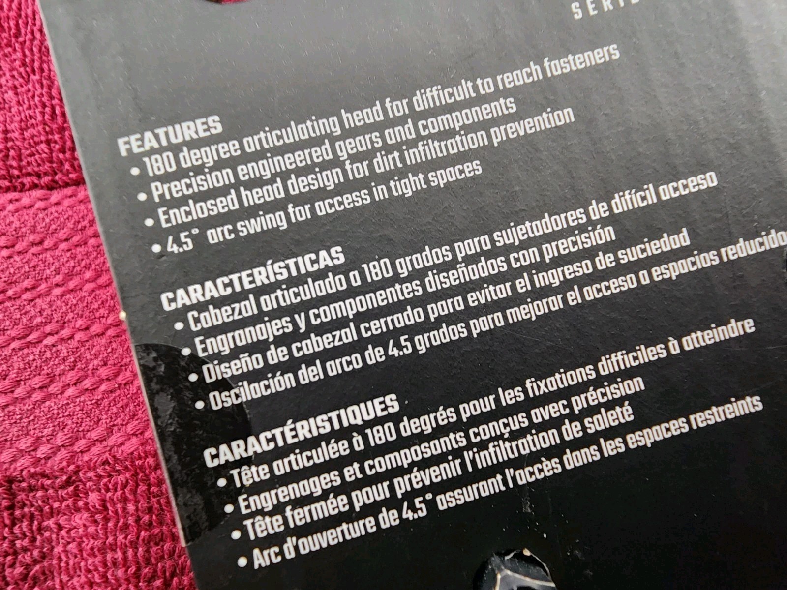 New Craftsman V-Series 1/4″ Drive Long Flex Head Ratchet 80 teeth – CMMT86303V