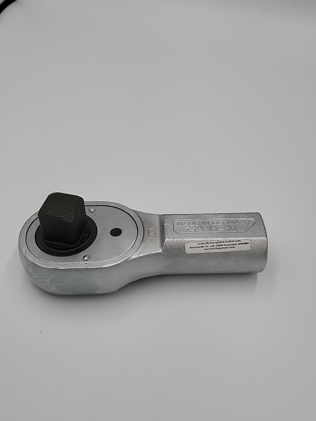 Gedore 6196120 Ratchet head only 1″ 184 mm 2193 U-10 K