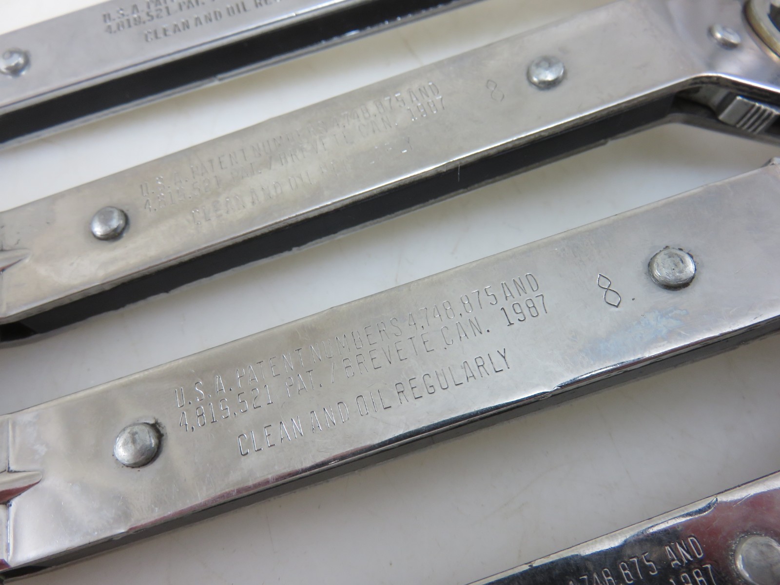 MAC Tools METRIC Offset Reversible Ratcheting Double Box End Wrench 5pc Set