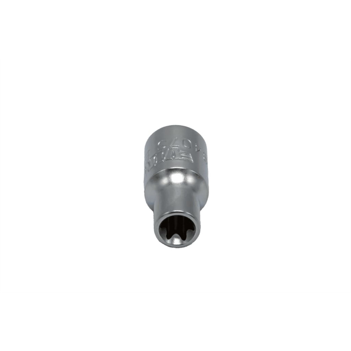 VIM Tools E8 TORX Socket, 1/4 Inch Square Drive, Satin Chrome