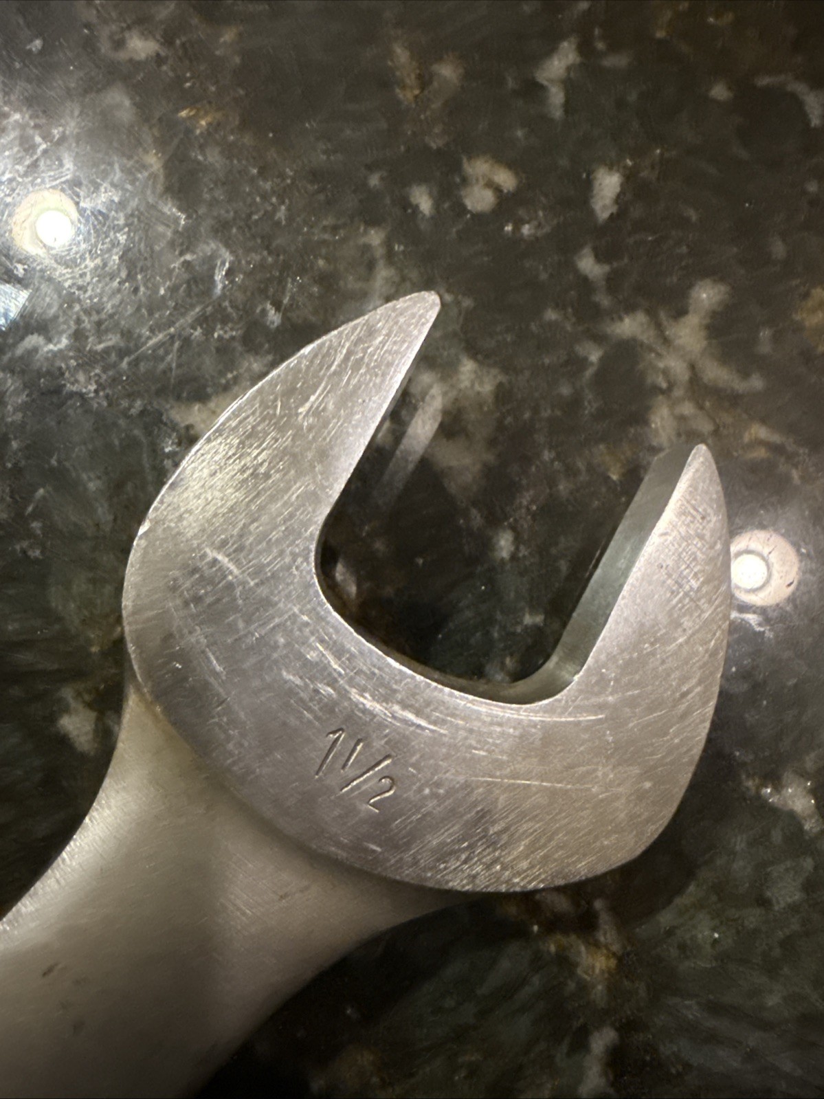 Snap-On OEX-48 Combination Wrench SAE Made in USA 1-1/2” Inch 12 Point Date 1968