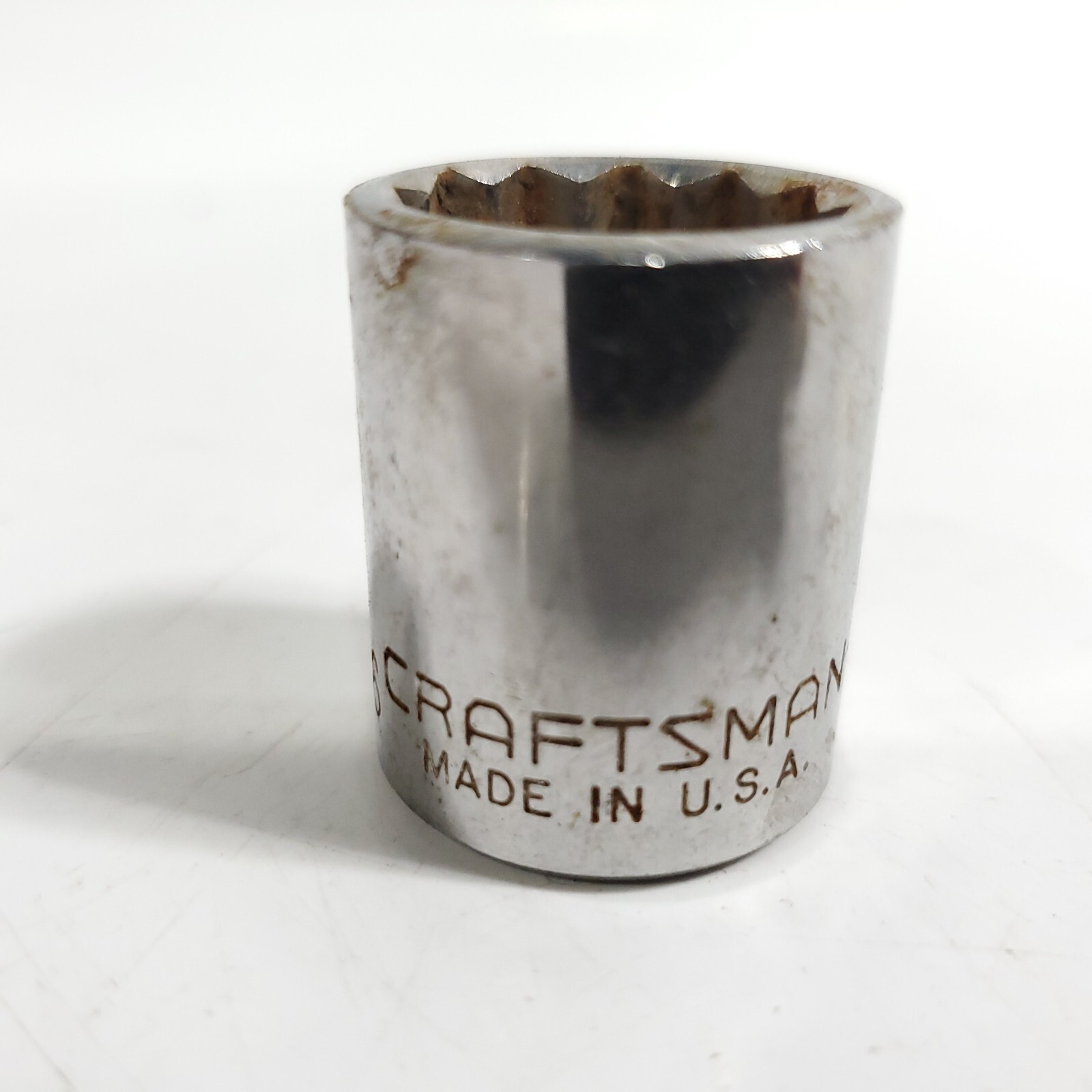 Craftsman 3/8″ Drive SAE 11/16″ Shallow Socket G Series 12-point 44336
