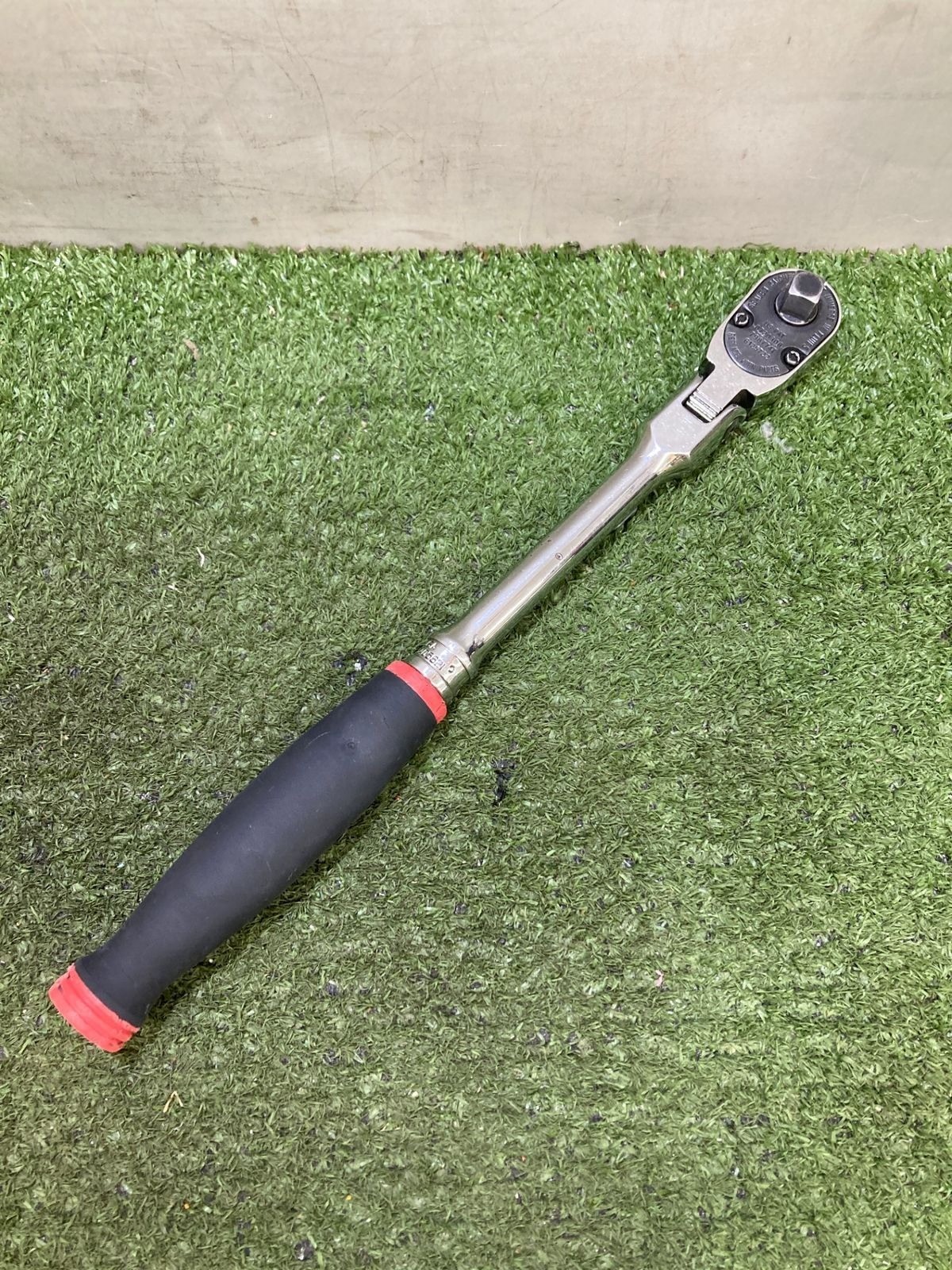 Snap-on FHX80A 3/8″ Drive Soft Grip Handle Locking Flex Ratchet [Used]