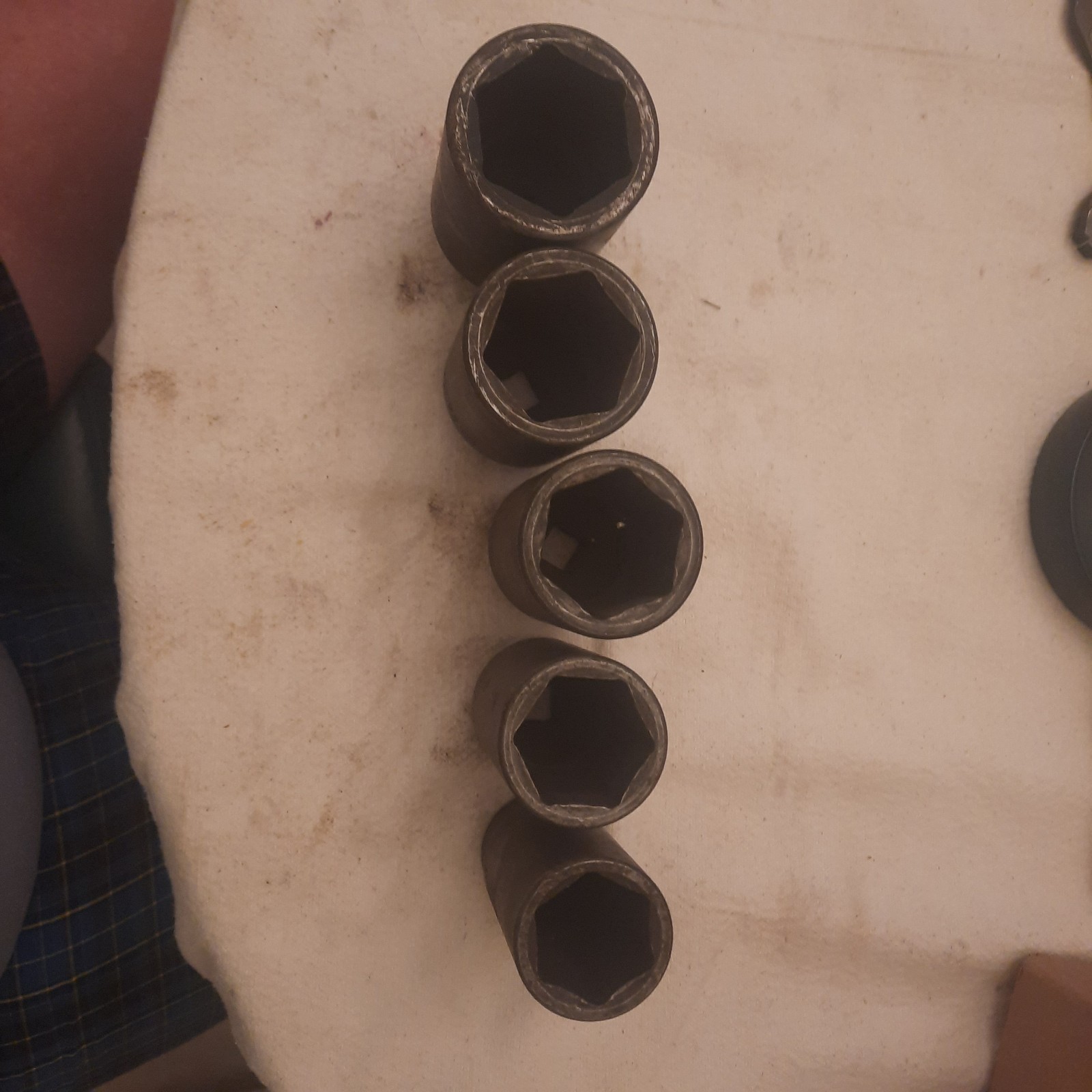KD 5 Piece Metric Deep Impact Sockets. 38 36 35 32 29mm. CR-MO