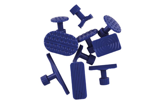 POWER-TEC 92095 Hot Glue Pads Strong Adhesion For Plastic & Metal 10 Pieces
