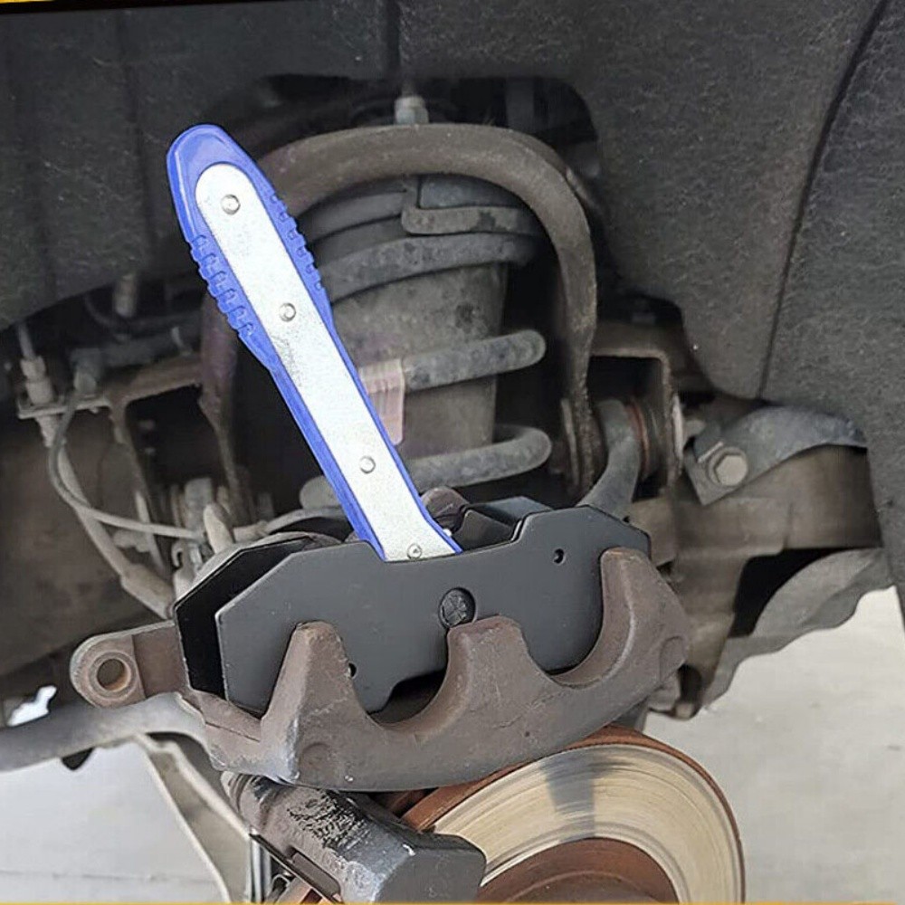 Car Ratchet Brake Piston Wrench Spreader Caliper Pad Install Press Blue Large