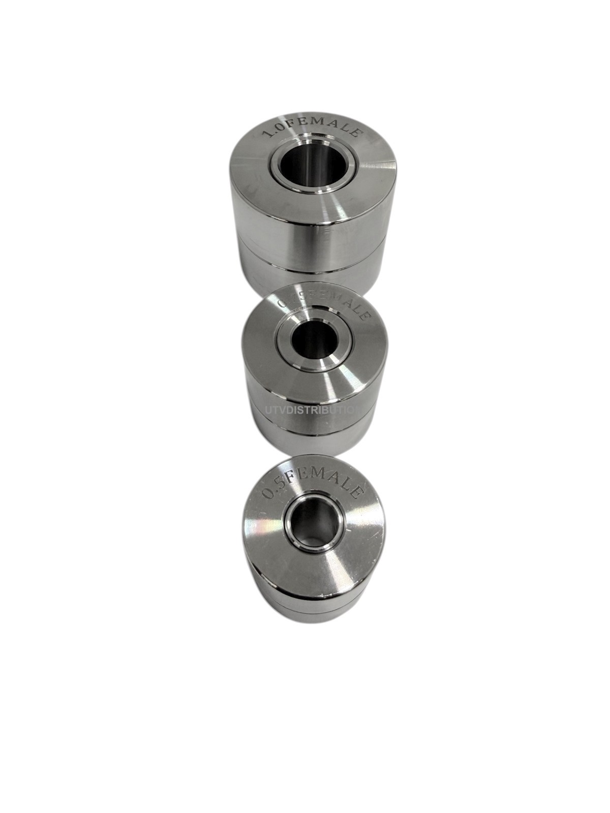 Dimple Die Set 3 Piece 1/2″ 3/4″ 1″ Bolt Together or Hydraulic Press USA MADE