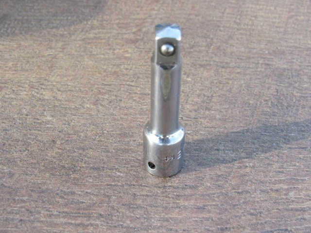 MAC TOOLS M2E 1/4″ DRIVE 2″ EXTENSION M2 E 2 INCH CHROME EXT NICE USED