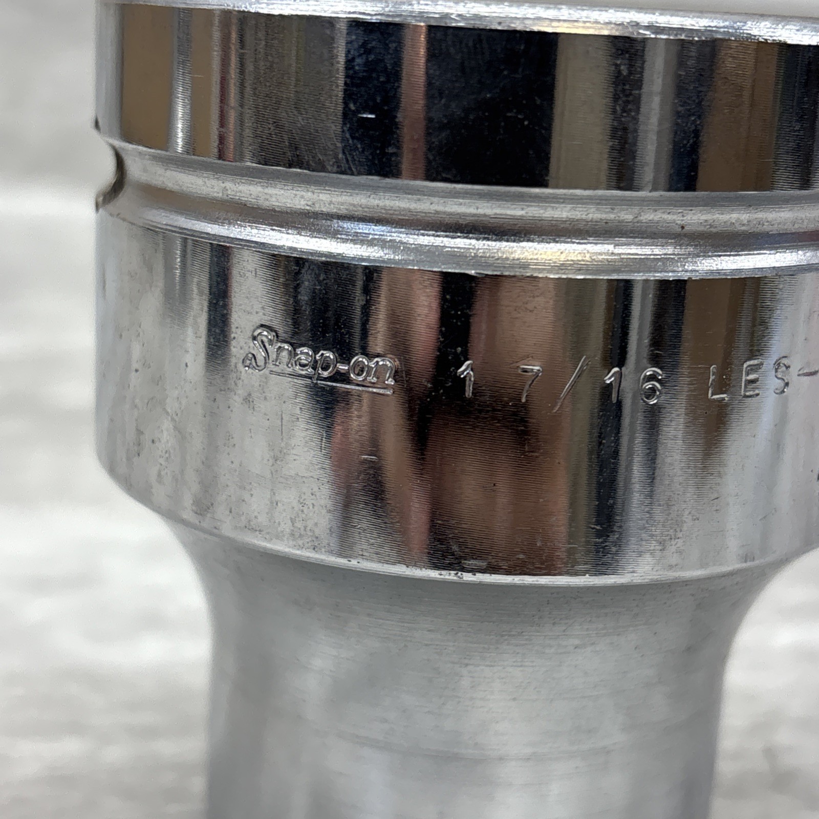 Snap-on Tools USA 1-1/2″ Drive Spline SAE 1-7/16” Socket LES-465