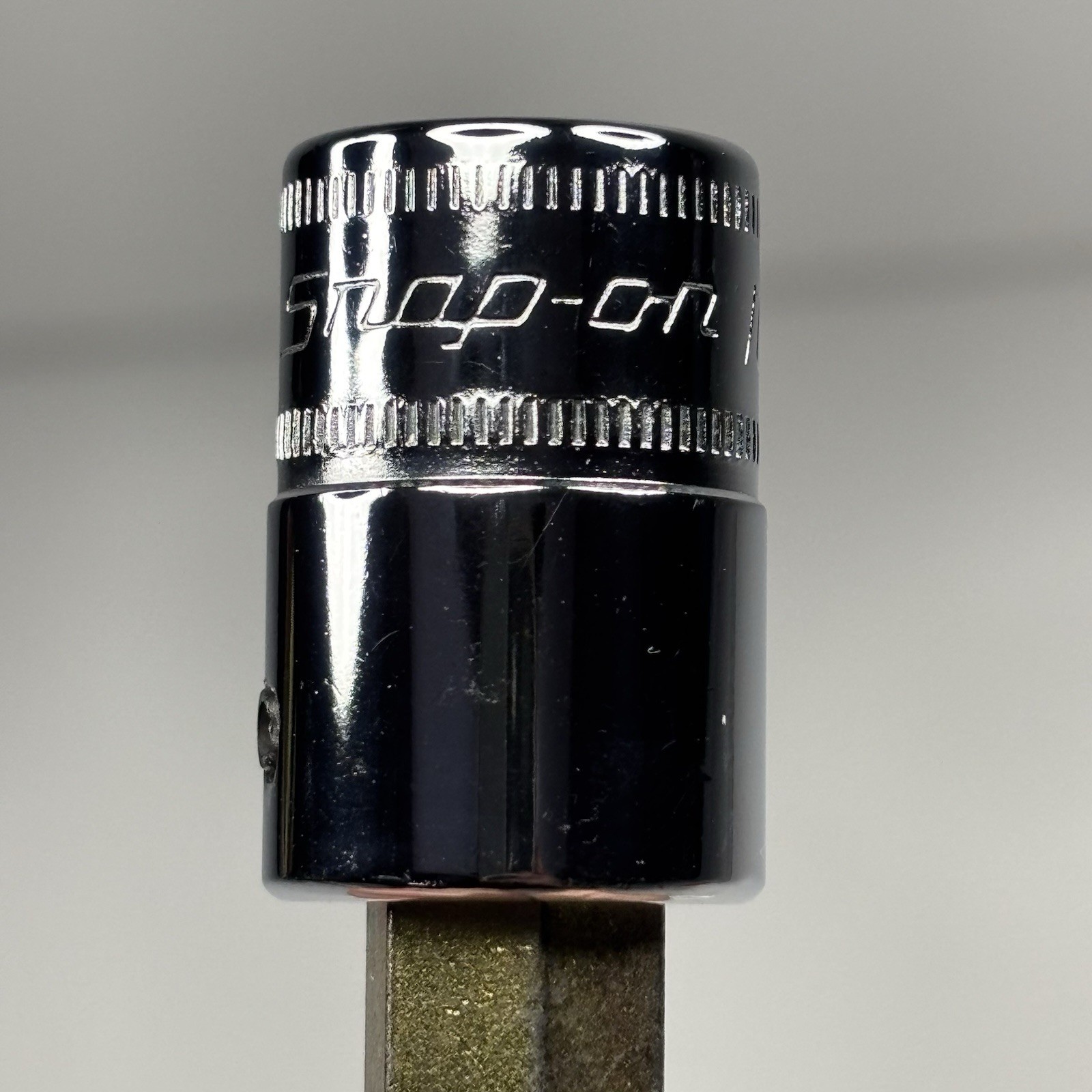 NOS Snap On FAM10B 3/8 Dr Metric 10mm Standard Hex Bit Socket Driver USA 1995
