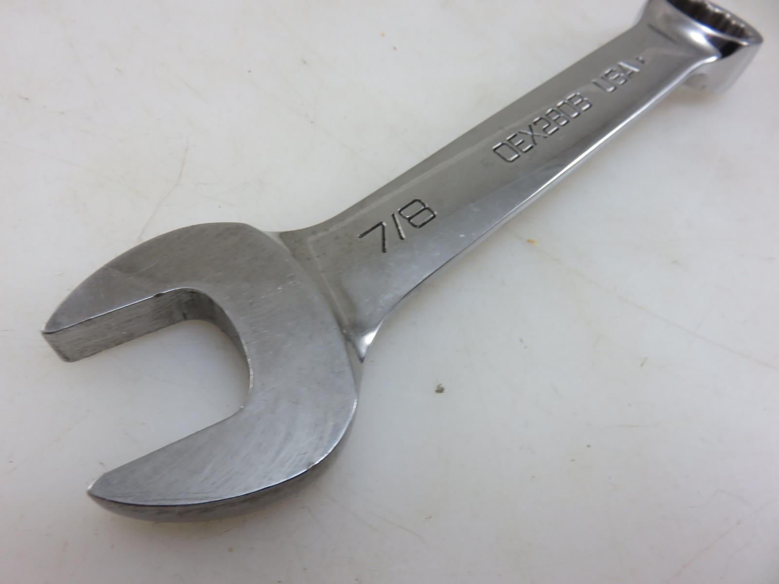 Snap-On OEX280B SHORT Combination Wrench 7/8″ 12pt