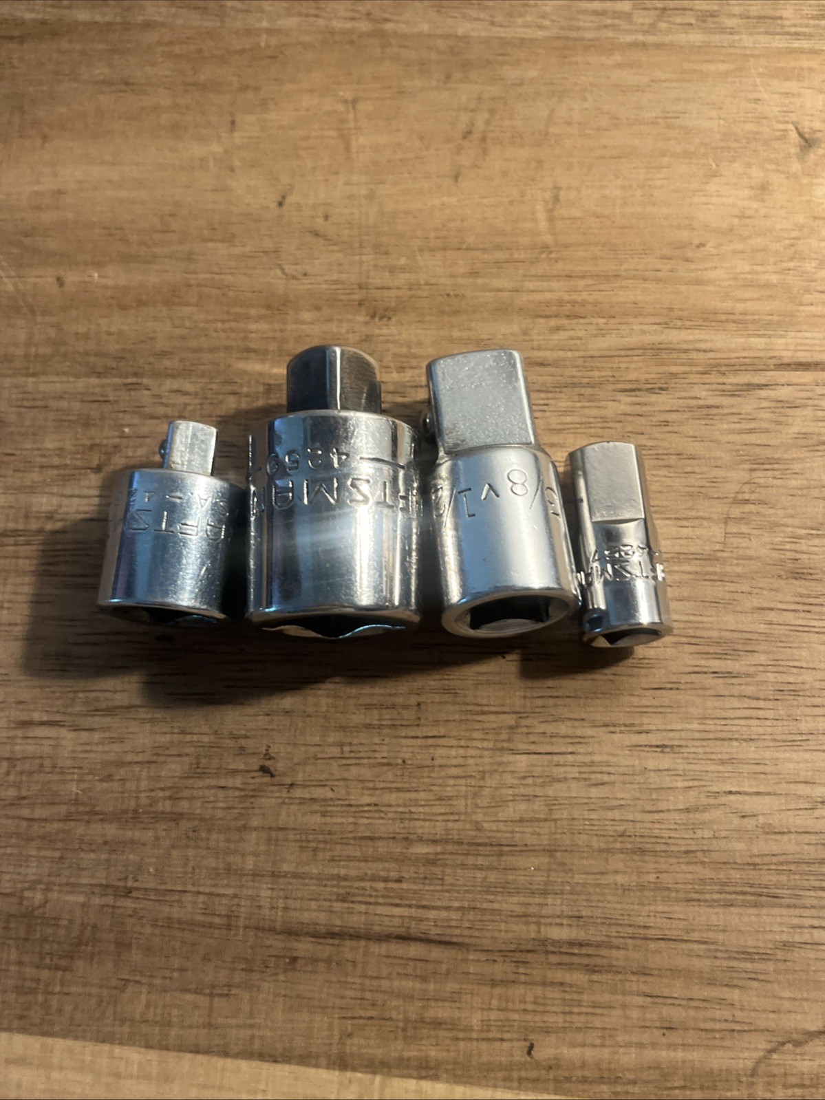 Vtg Craftsman Adapters 4 Pc 4256 4257 4258 4259
