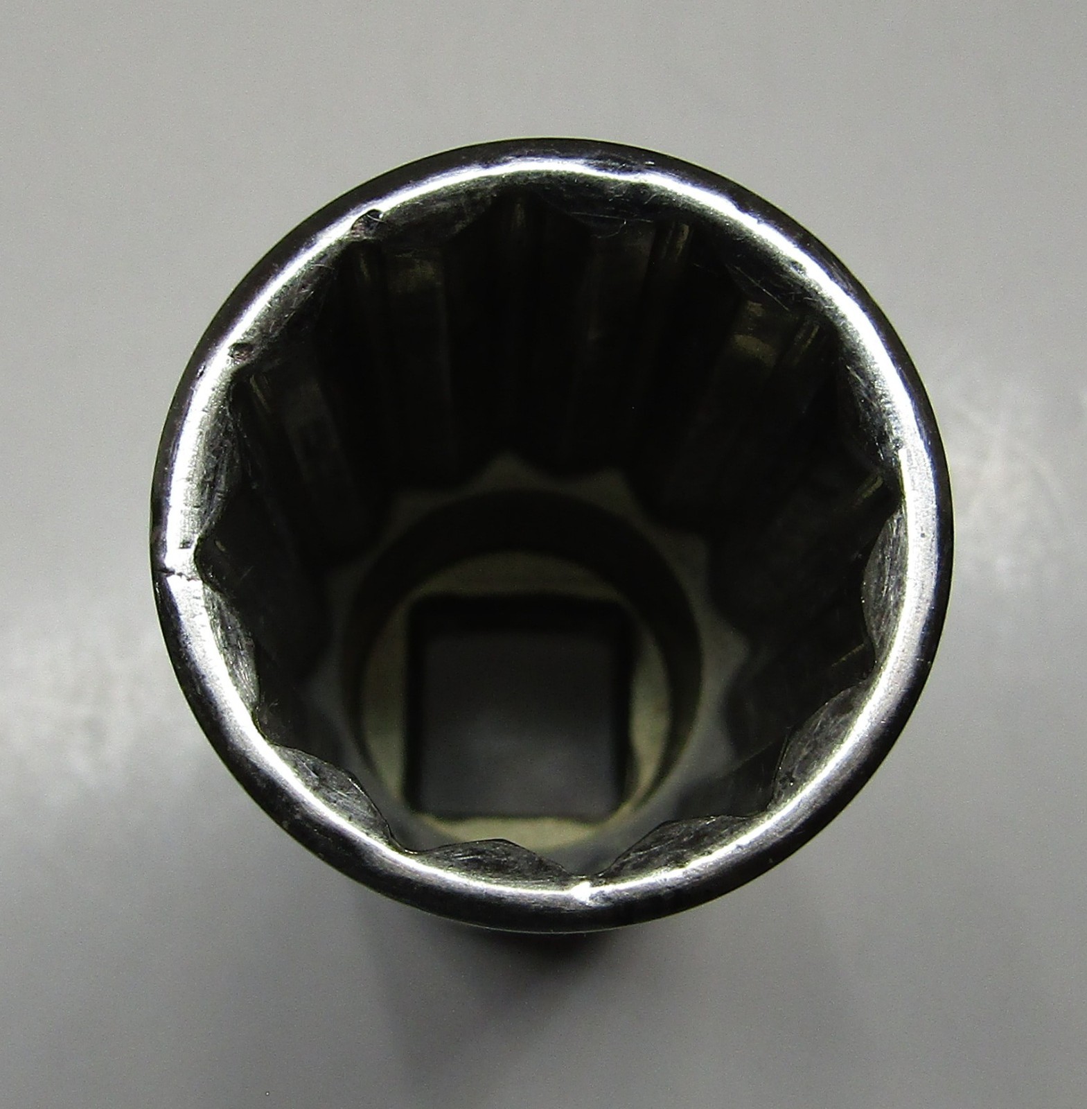 *Craftsman* 21mm 12 Point 1/2″ Drive Deep Chrome Socket 44447 Inverted G1 U.S.A.
