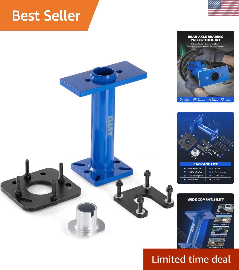 Wheel Bearing Removal Tool Kit for Toyota 4Runner Tacoma T100 Tundra Hilux