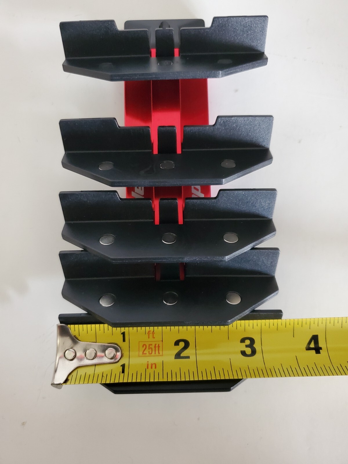 Snap On Tools wide magnetic wrench rack 5″ adjustable can add more units NEW!!!!